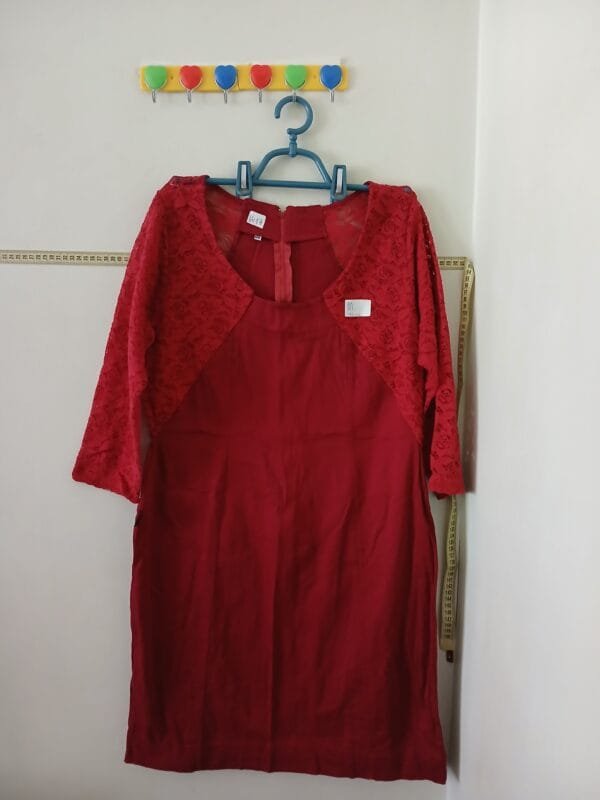 Vestido Vermelho Tam G