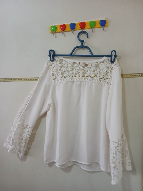 Blusa branca Tam M - Image 2