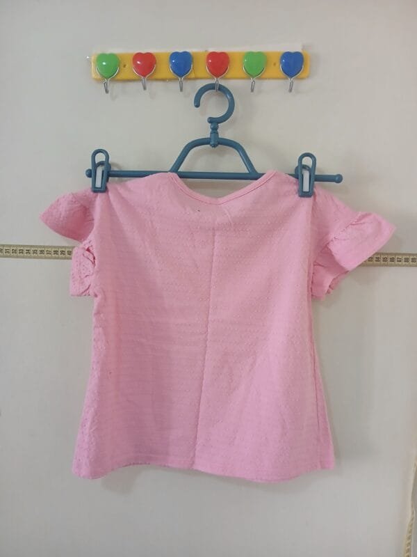 Moda Infantil  camiseta rosa Tam 10 - Image 3